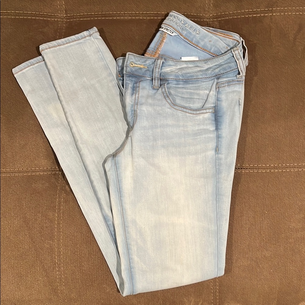 Express Light Wash Denim Jeans